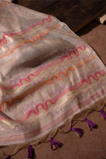 Load image into Gallery viewer, Pristine Panels Multicolour Viscose Cotton Dupatta