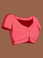 Load image into Gallery viewer, Red & White Chanderi Cotton Saree For Durga Puja