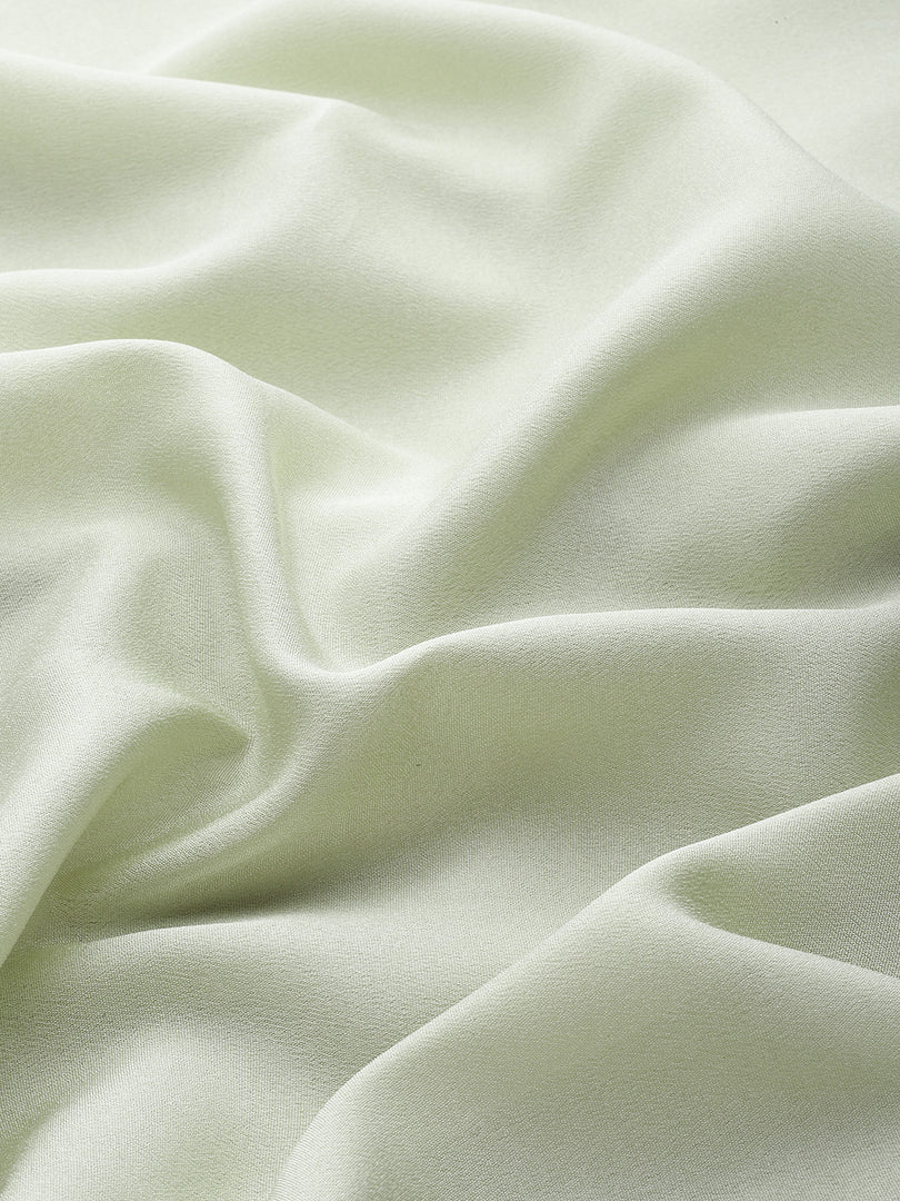 Sabhya Pista Green Satin Saree