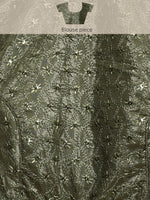 Load image into Gallery viewer, Sabhya Pista Green Satin Saree