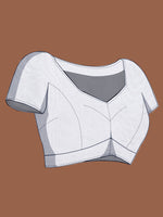 Load image into Gallery viewer, Suhani White Cotton Jamdani Saree