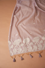 Load image into Gallery viewer, Classic Cloth Lavender Cotton Unstitched Suit Set