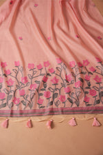 Load image into Gallery viewer, Simply Silk Pink Muslin Cotton Unstitched Suit Set