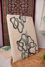 Load image into Gallery viewer, Good for you Off-White Pure Cotton Unstitched Suit Set