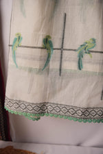 Load image into Gallery viewer, Good for you Off-White Pure Cotton Unstitched Suit Set