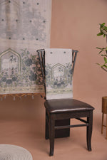 Load image into Gallery viewer, Meadow Motifs Grey Pichwai Jamdani Muga Cotton Unstitched Suit Set