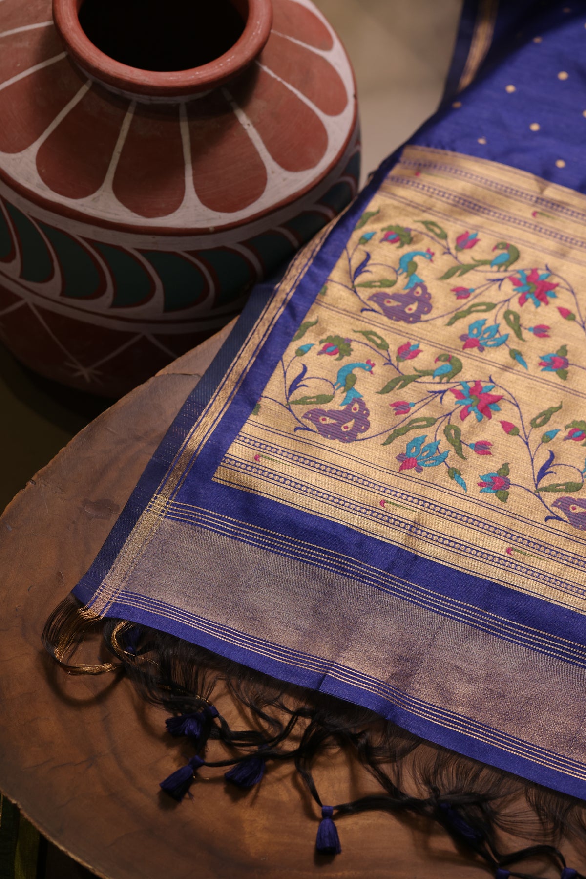Silk Whisper Teal Raw Silk Unstitched Suit Set