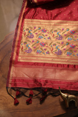 Silk Whisper Grey Raw Silk Unstitched Suit Set