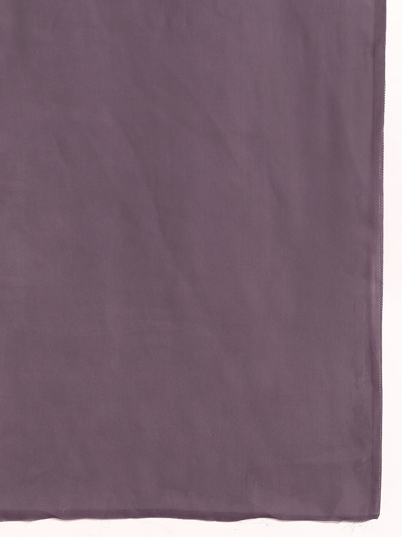 Aahana Faded Purple Satin Saree