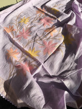 Petal Loom Lavender Pure Cotton Unstitched Suit Set