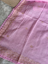 Ivy Grace Pink Pure Cotton Unstitched Suit Set