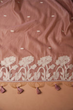 Load image into Gallery viewer, Classic Cloth Mauve Cotton Unstitched Suit Set

