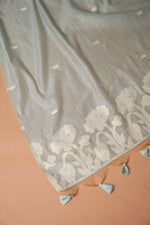 Load image into Gallery viewer, Classic Cloth Sky Cotton Unstitched Suit Set
