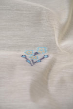 Load image into Gallery viewer, Unstitched Fairytale Sky Blue Muga Cotton Unstitched Suit Set
