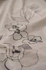 Legacy Linen Off-white Linen Unstitched Suit Set