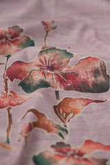 Mistral Linen Mauve Linen Unstitched Suit Set