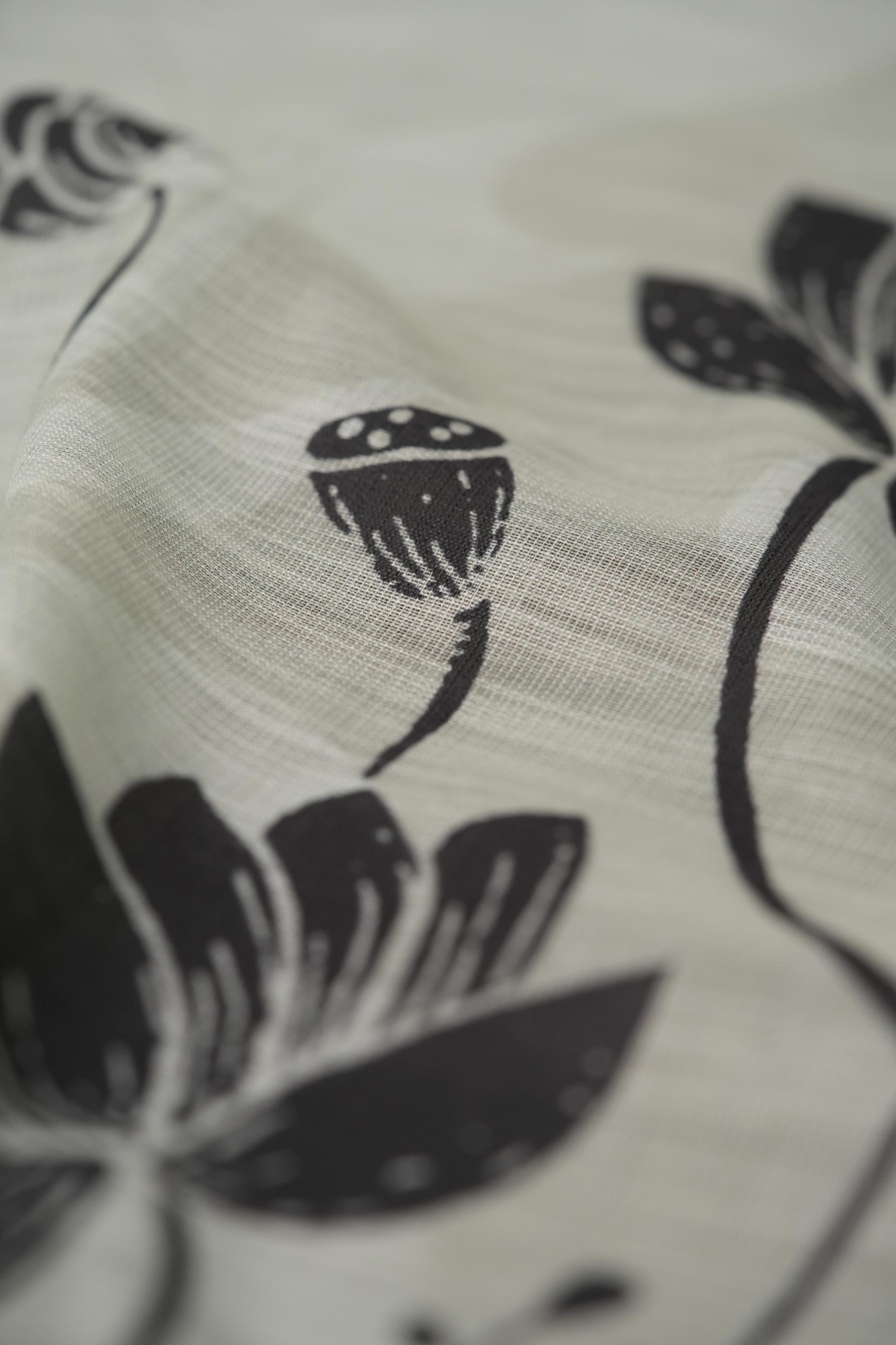 Heirloom Linen Light Green Cotton Linen Unstitched Suit Set