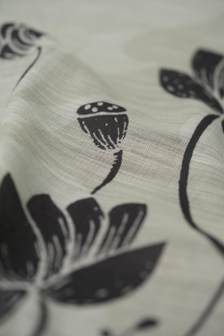 Heirloom Linen Light Green Linen Unstitched Suit Set