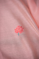 Untamed Beauty Pink Muslin Cotton Unstitched Suit Set
