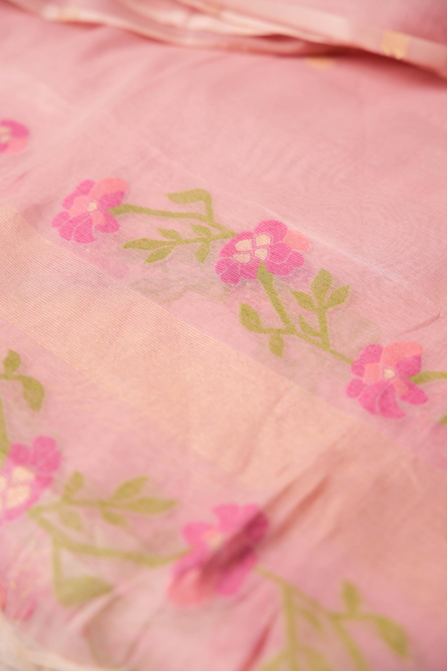 Buttercup Grace Pink Viscose Cotton Unstitched Suit Set