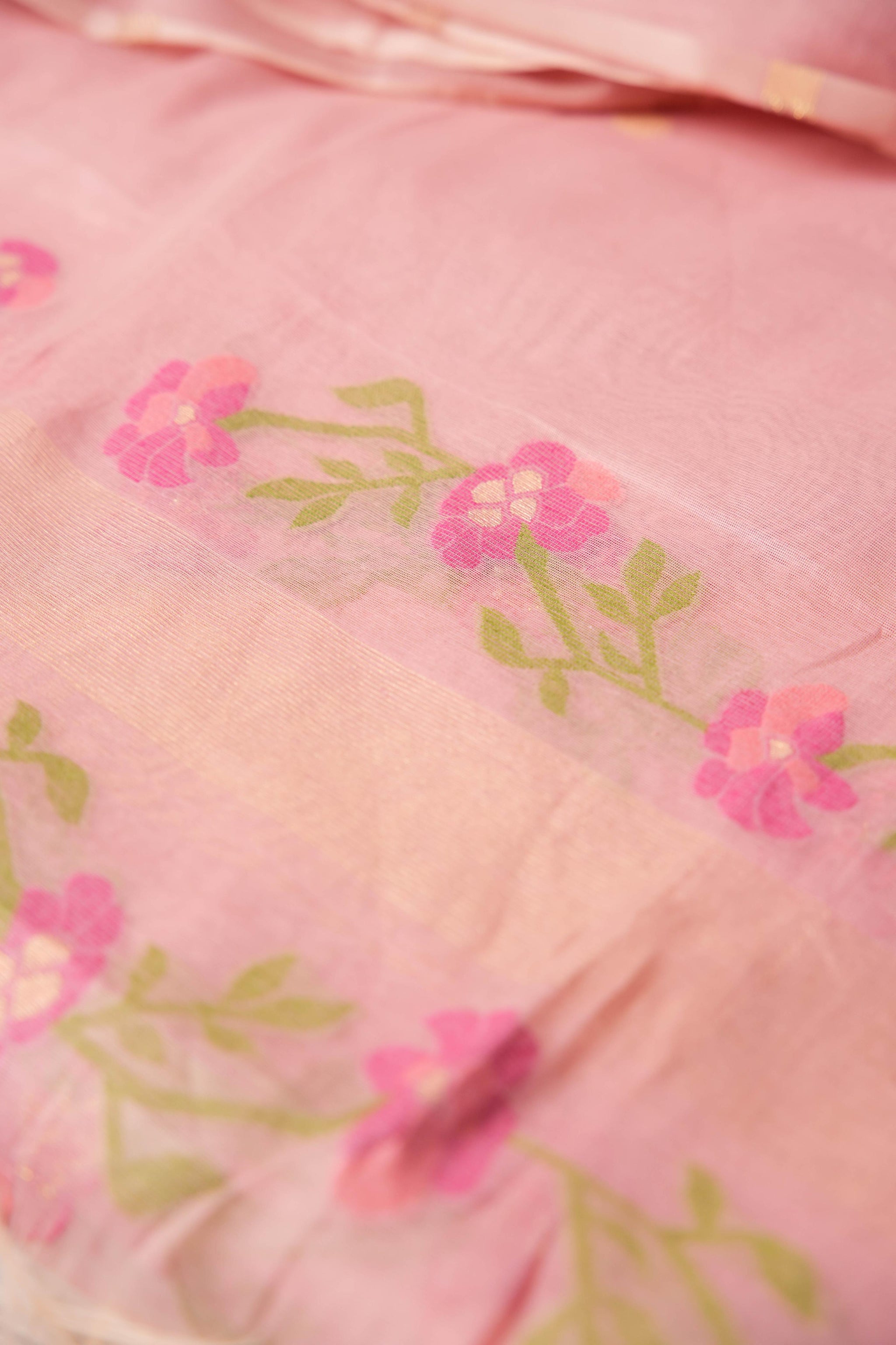 Buttercup Grace Pink Viscose Cotton Unstitched Suit Set