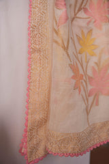 Made for You Off-White Pure Cotton Unstitched Suit Set