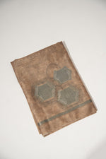 Load image into Gallery viewer, Elite Weave Brown Tussar Silk Unstitched Suit Set
